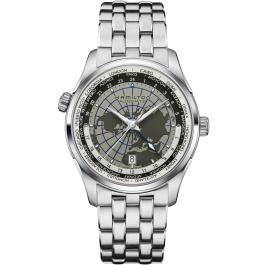 Jazzmaster Automatic Watch GMT - Grey Dial - H32605181 | Hamilton