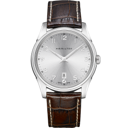 Jazzmaster Quartz Watch Thinline - Silver Dial - Hamilton Watch