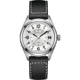 Khaki Field Quartz Watch - Silver Dial - H68551753 | Hamilton Watch