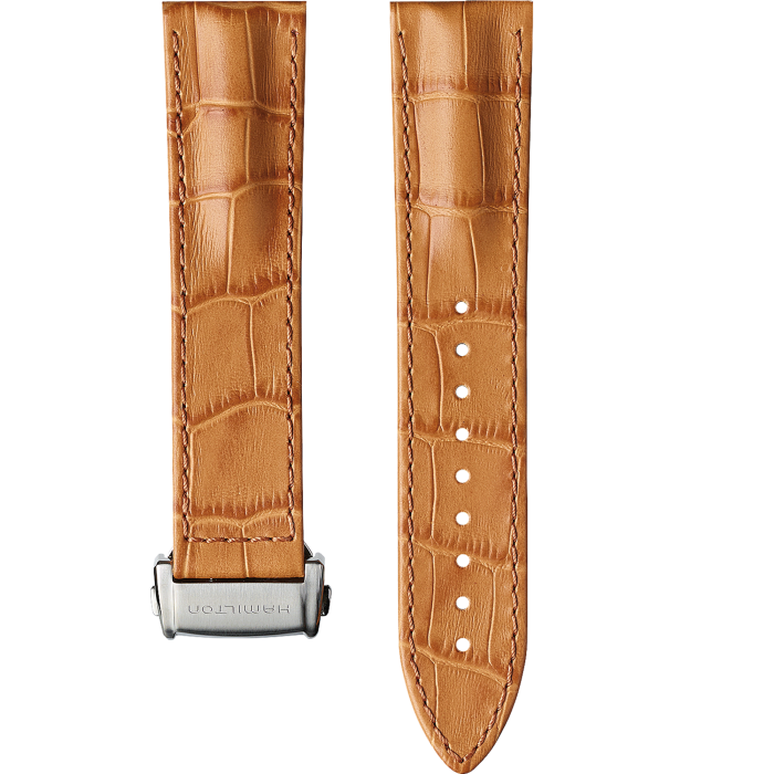 Jazzmaster Brown Strap 20mm, Hamilton Watch - H6003261211