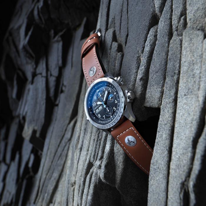 Khaki Aviation Khaki X Wind Air Zermatt Auto Chrono | LIMITED 