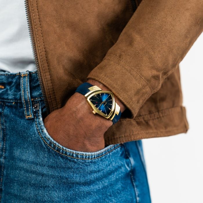 ベンチュラ Quartz - ダイヤルカラー:ブルー - H24301941 | Hamilton Watch