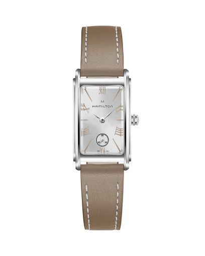 American Classic Bagley Quartz - Dial color:Silver - H12341555 | Hamilton  Watch