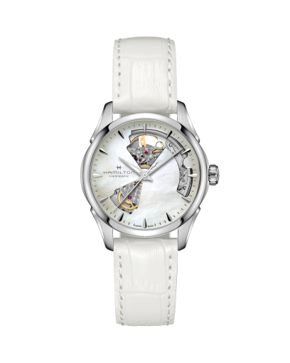 Jazzmaster Open Heart Lady Auto | Hamilton Watch - H32215140 | Hamilton ...