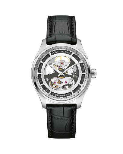 ジャズマスター Viewmatic Skeleton Gent Auto - ダイヤルカラー:シルバー - H42555151 | Hamilton  Watch