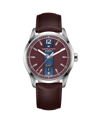 Broadway Day Date Auto KLEUR WIJZERPLAAT Zwart H43515135 Hamilton Watch