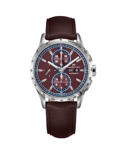 Broadway Day Date Auto Dial color Aubergine H43515875 Hamilton Watch