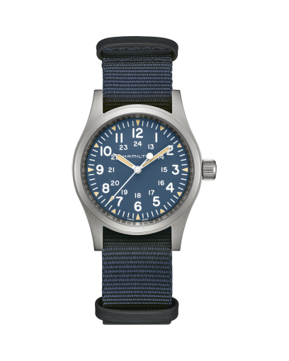 Khaki Field Mechanical - Dial color:Black - H69409930 | Hamilton Watch