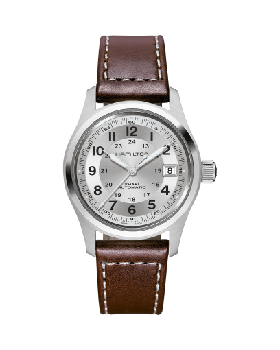 Khaki Field Auto Dial color Brown H70605993 Hamilton Watch