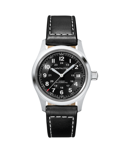 Khaki Field Auto Dial color Black H70455533 Hamilton Watch