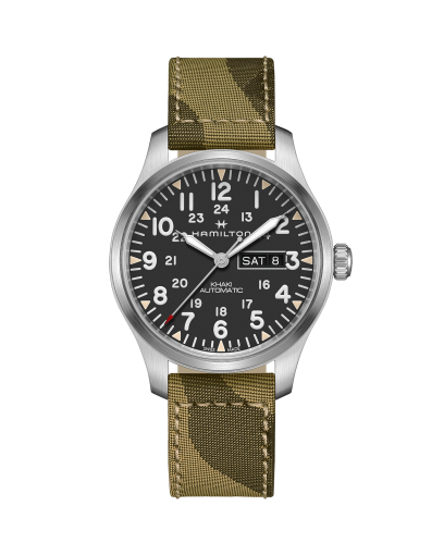 Khaki Field DAY DATE Dial color Grey H70535081 Hamilton Watch