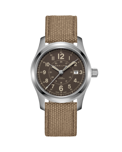 Khaki Field Quartz Dial color Brown H68201093 Hamilton Watch