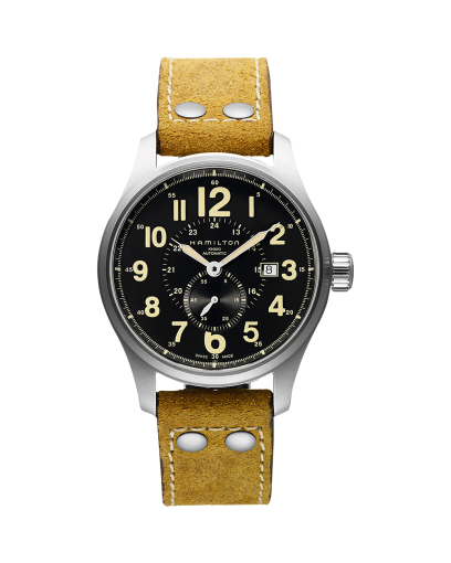 Khaki Field Mechanical 38mm - Dial color:Black - H69439931 | Hamilton Watch