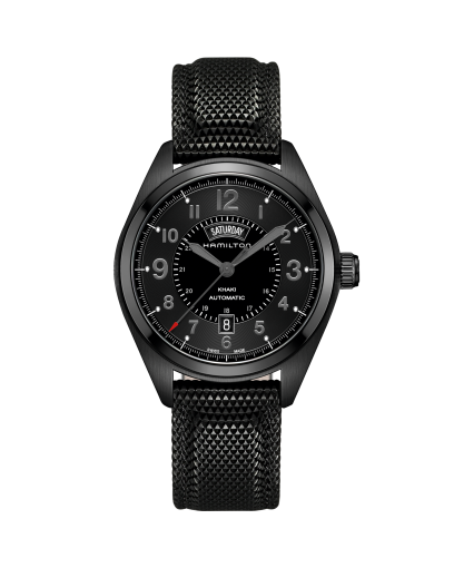 Khaki Field Auto N. Hoolywood Limited Edition - Dial color:Black - H89325430  | Hamilton Watch