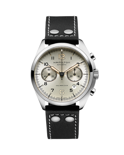 Khaki Aviation Khaki X Wind Auto Chrono - Dial color:Silver - H77626153 |  Hamilton Watch