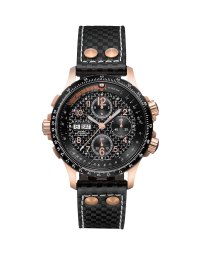 Khaki Aviation ETO Chrono Quartz - Dial color:Black - H77612333 | Hamilton  Watch