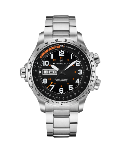 Khaki Aviation X-Wind Auto Chrono - Dial color:Black - H77616133 | Hamilton  Watch