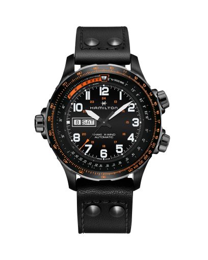 Khaki Aviation X-Wind Auto Chrono - Dial color:Black - H77736733 | Hamilton  Watch