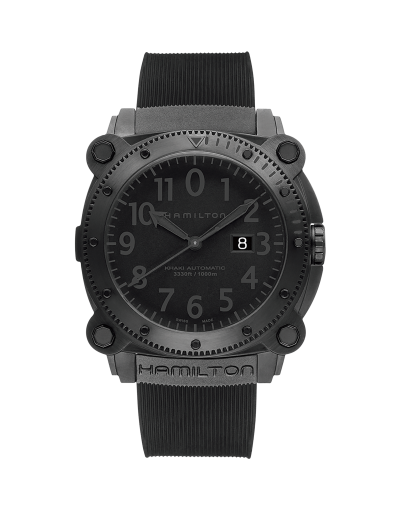 Khaki Navy GMT Auto - Dial color:Black - H77615133 | Hamilton Watch