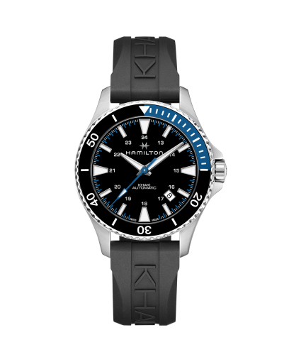 Khaki Navy GMT Auto - Dial color:Black - H77615133 | Hamilton Watch