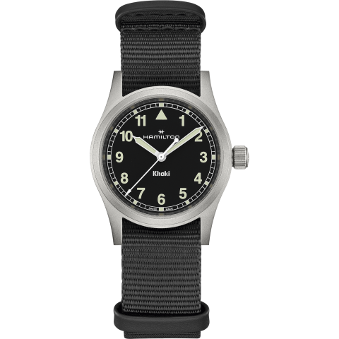 Hamilton Khaki Field Quartz 33mm In Black