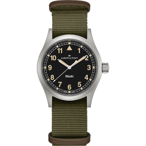 Hamilton Khaki Field Quartz 38mm In Green