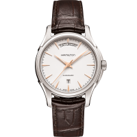 Jazzmaster Day Date Auto - Dial color:Silver - H32505151 | Hamilton Watch