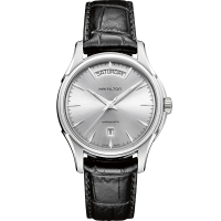 Jazzmaster Day Date Auto - Dial color:Silver - H32505151 | Hamilton Watch