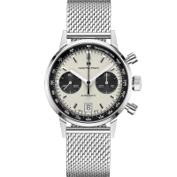 American Classic Intra-Matic Auto Chrono - Dial color:White - H38416711 |  Hamilton Watch