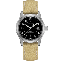 Khaki Field Mechanical - Dial color:Green - H69439363 | Hamilton Watch