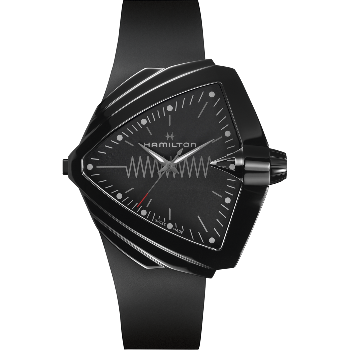 Ventura XXL Bright - Dial color:Black - H24604330 | Hamilton Watch