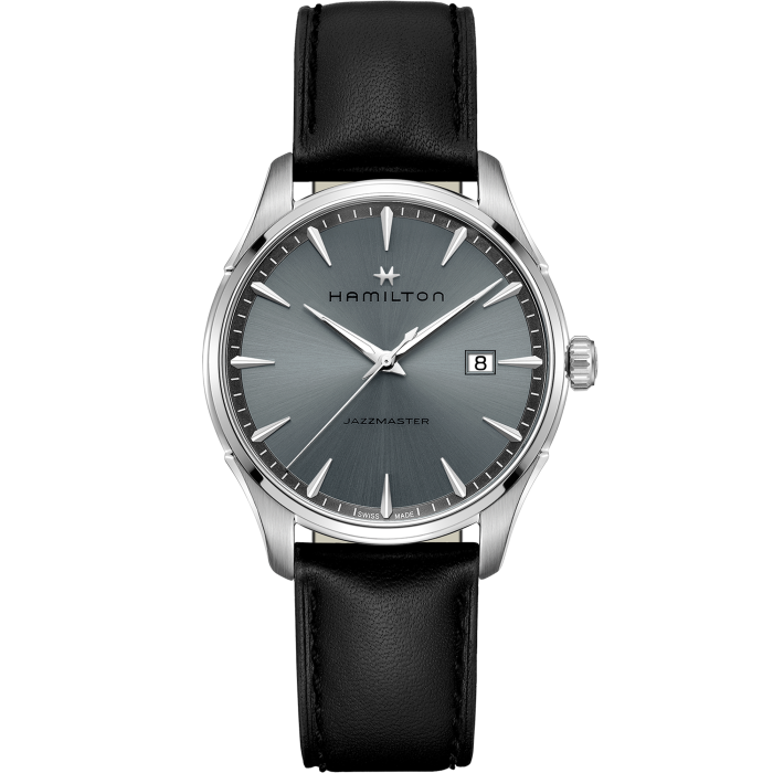 ジャズマスター Gent Quartz - ダイヤルカラー:ブルー - H32451742 | Hamilton Watch