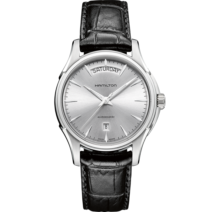 Jazzmaster Day Date Auto - Dial color:Silver - H32505751 | Hamilton Watch