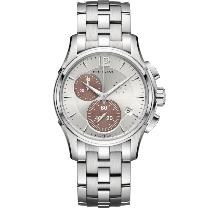 Jazzmaster Chrono Quartz - Dial color:Silver - H32612151 | Hamilton Watch