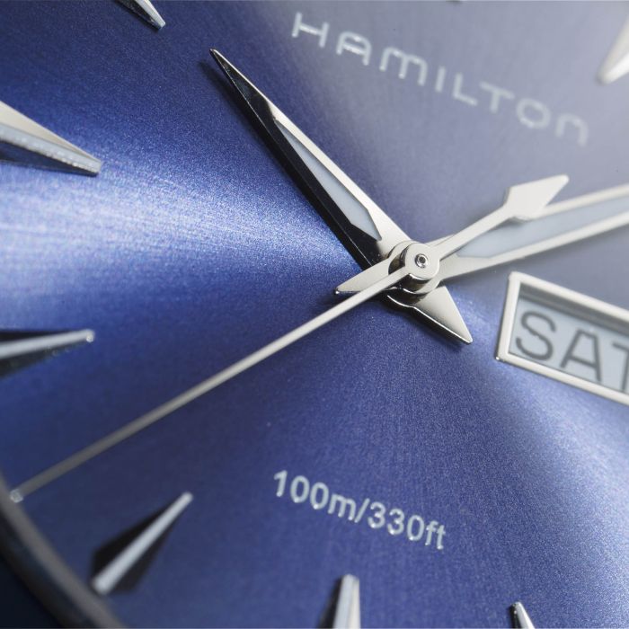 ジャズマスター Seaview Day Date Quartz - ダイヤルカラー:ブルー - H37551141 | Hamilton Watch