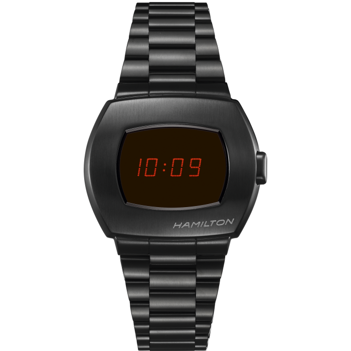 アメリカン クラシック PSR Digital Quartz - ダイヤルカラー:ブラック - H52404130 | Hamilton Watch