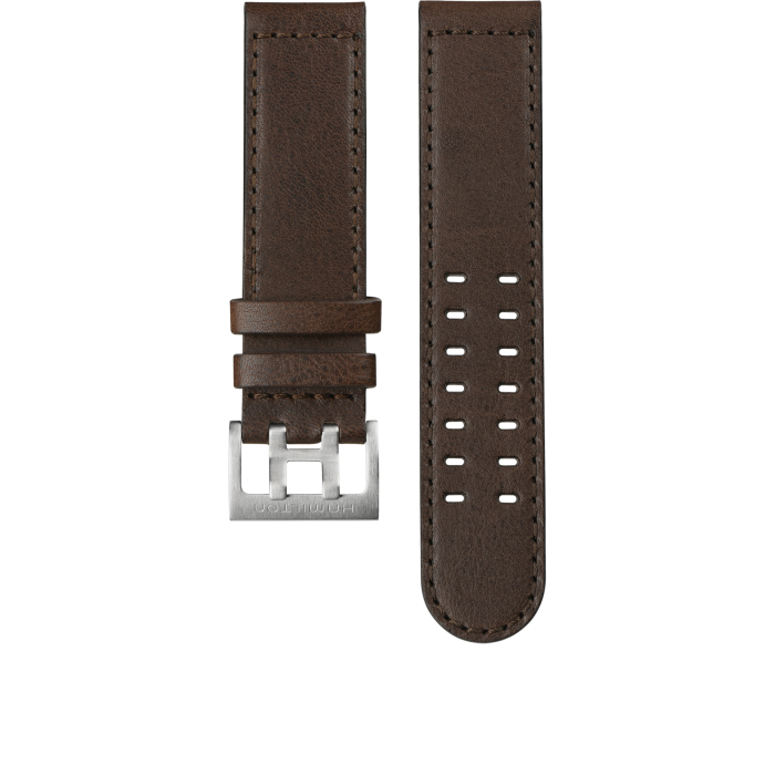 Khaki Aviation Brown Strap 22mm | Hamilton Watch - H6000001151 ...