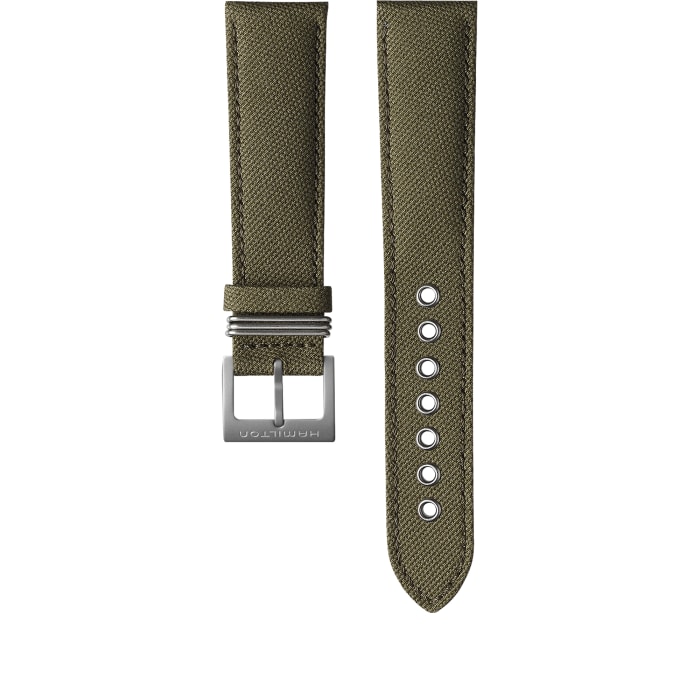 Khaki Field GREEN STRAP 20mm - Strap color:Green - H6006841021 | Hamilton  Watch