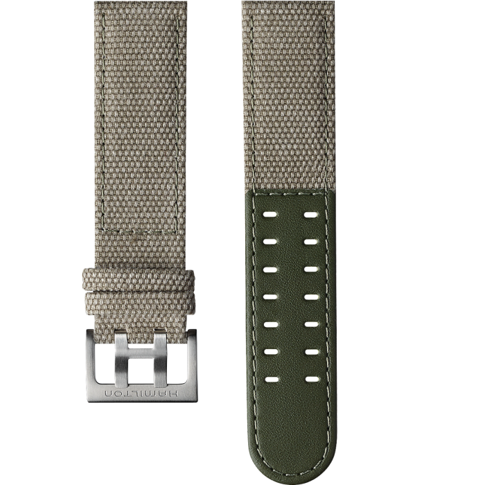 Khaki Field GREEN STRAP 22mm Strap color Green H6007061071 Hamilton Watch