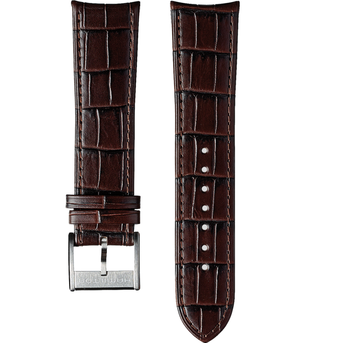 Jazzmaster BROWN STRAP 23mm - Strap color:Brown - H6003271001 ...