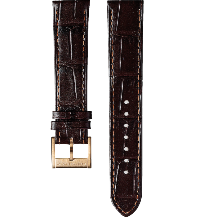 Jazzmaster BROWN STRAP 20mm - Strap color:Brown - H6004251001 ...