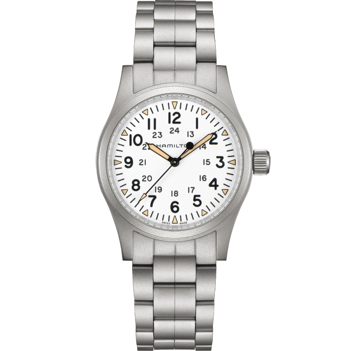 Khaki Field Mechanical 38mm - Dial color:White - H69439111 | Hamilton Watch