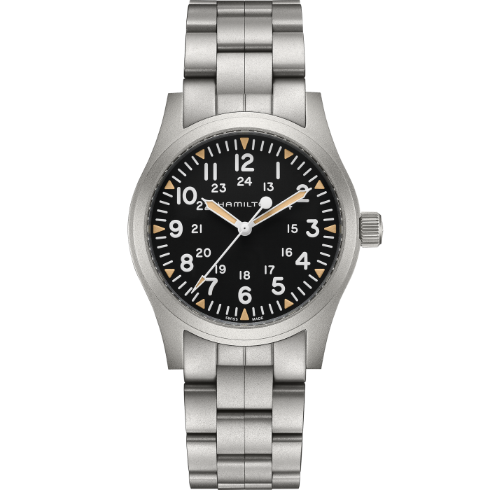 カーキ フィールド Mechanical 42mm - ダイヤルカラー:ブラック - H69529133 | Hamilton Watch