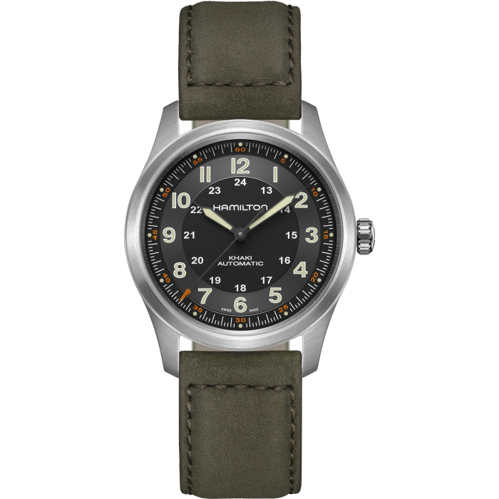 [ハミルトン] 腕時計 カーキ フィールド チタニウム H70205830 グリーン