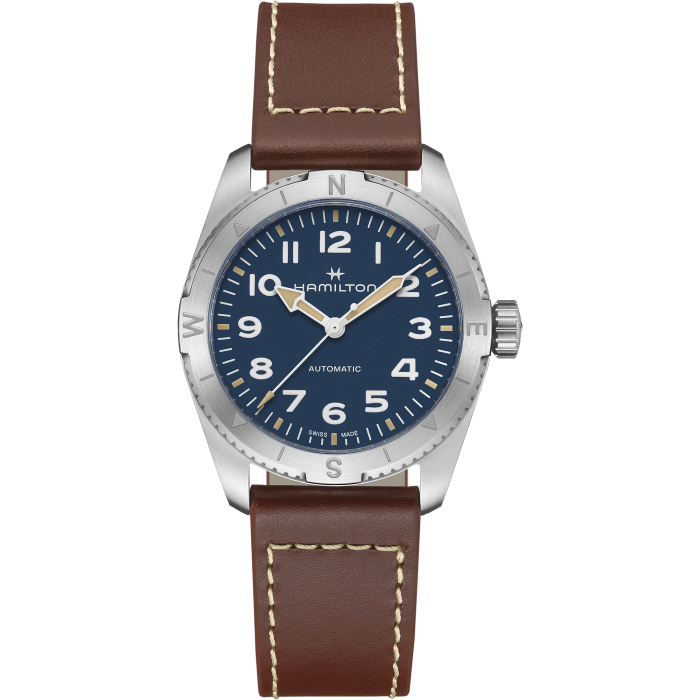 カーキ フィールド Expedition Auto - ダイヤルカラー:ブルー - H70225540 | Hamilton Watch