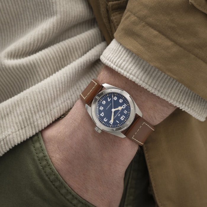 Khaki Field Expedition Auto - Dial color:Blue - H70225540 | Hamilton Watch