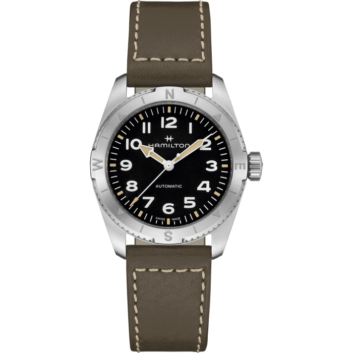 カーキ フィールド Expedition Auto - ダイヤルカラー:ブラック - H70225830 | Hamilton Watch