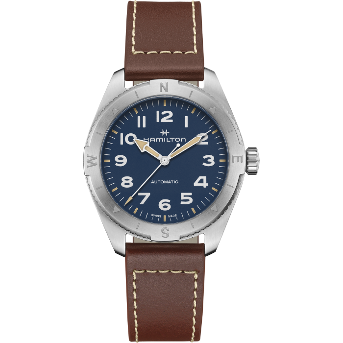 カーキ フィールド Expedition Auto - ダイヤルカラー:ブルー - H70315540 | Hamilton Watch