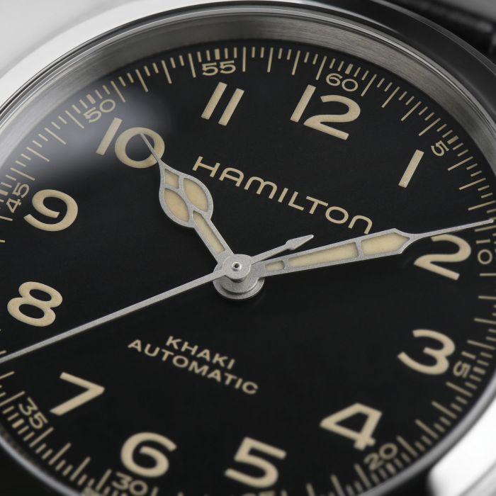 Khaki Field Murph 38mm - Dial color:Black - H70405730 | Hamilton Watch