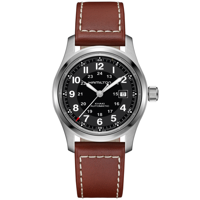 Khaki Field Auto - Dial color:Black - H70555533 | Hamilton Watch